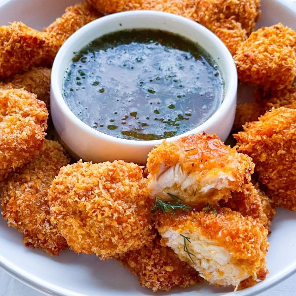 Chicken Schnitzel Bites Box + fries